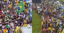 Quase em Brasília, caminhada de Nikolas toma proporções gigantescas (veja o vídeo)