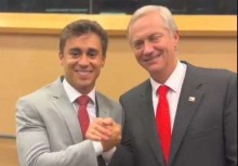 Presidente do Chile pede uma foto com Nikolas (veja o vídeo)