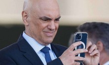 Moraes e a estranha troca de celular