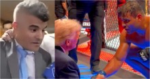 Guga Noblat ataca lutador do UFC e toma invertida desmoralizante