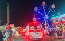 Grave acidente ocorre em brinquedo de parque de diversões e deixa 11 feridos