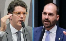 Salles perde o controle e ataca Eduardo em surto político desproporcional