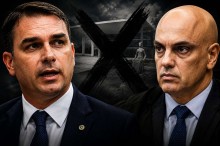 URGENTE: Flávio age e faz pedido que pode atingir Moraes (veja o vídeo)