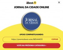 Jornal da Cidade Online participa do Prêmio iBest 2026