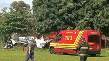 Identificadas as vítimas que morreram na queda de avião em Marília