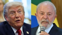 Assessores dizem que Lula cumprimentou Trump, mas ninguém registrou