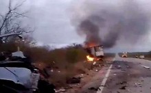 Revelado os nomes dos 7 mortos em gravíssimo acidente entre van e caminhão-baú