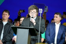 Com um poderoso discurso Javier Milei faz uma convocação ao povo brasileiro