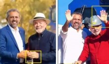 Estranhamente, Lula aparece com "10 dedos"