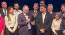 Vice de Flávio Bolsonaro se manifesta pela primeira vez (veja o vídeo)