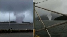 Ciclone extratropical avança e coloca o país em alerta total para as próximas horas