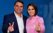 Presença de Michelle impulsiona a campanha de Flávio