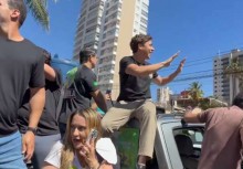 Em carreata, Nikolas é xingado por esquerdista e não deixa barato (veja o vídeo)