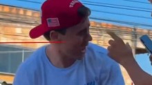 No meio de multidão, Nikolas é atingido por ataque covarde de esquerdista (veja o vídeo)