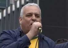 Vice de Flávio faz forte discurso contra o "sistema" (veja o vídeo)