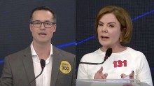 Gleisi “mente” em debate e acaba sendo severamente punida (veja o vídeo)