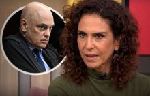 Malu Gaspar faz o que nenhum ministro fez e destrói o relatório da defesa de  Moraes (veja o vídeo)