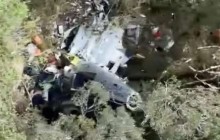 Bombeiros ainda avaliam como retirar corpos de helicóptero que caiu com o cantor Rick