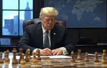 Trump movimentou com maestria as peças sem deixar espaços para o anão diplomático