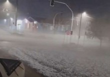 Terrível tempestade de granizo atinge o RS e deixa rastro de destruição