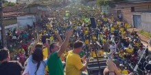 Em pleno Nordeste, Flávio atrai multidão em grande festa às vésperas da eleição (veja o vídeo)