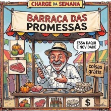 Charge da Semana: Vendedor de ilusão