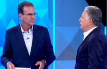 Paes termina o debate desmoralizado com retorno do assunto sobre o sumiço das vigas da perimetral (veja o vídeo)
