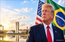 A afirmação de Donald Trump e o Brasil sob atenção internacional: “muito de perto”