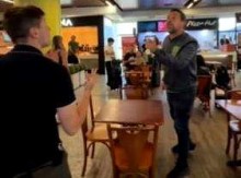 Boulos encontra Pavanato no aeroporto, perde a linha e dá show de histerismo (veja o vídeo)