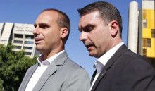 Com facilidade, Flávio deu a volta na PF de Lula e foi embora para o exílio