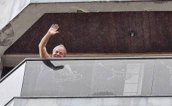 Lula, na cobertura em São Bernardo