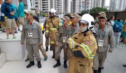 Bombeiros foram acionados