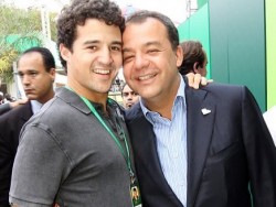 João Pedro e Sérgio Cabral