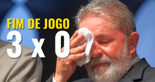 Derrota avassaladora: Lula é culpado, roubou o povo brasileiro e deve cumprir a sua pena