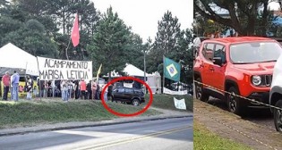 Burguesia petista incomoda vizinhança do acampamento Marisa Letícia (Veja o Vídeo)