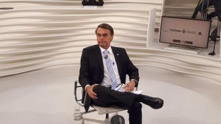 Audiência de Bolsonaro no Roda Vida só perdeu para Sérgio Moro