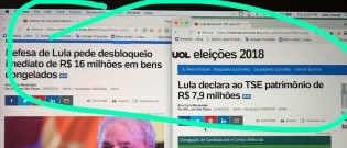 O engodo da declaração de bens de Lula