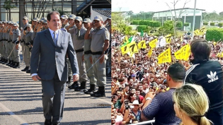 Governador do Acre, desleal e irresponsável, proíbe PM de dar proteção a candidato do PSL (Veja o Vídeo)
