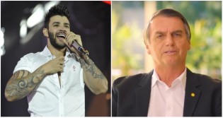 Aos gritos de "Mito" da plateia, Gusttavo Lima diz que Bolsonaro será o futuro presidente do Brasil (veja o vídeo)