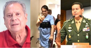 Solto, Dirceu ataca Bolsonaro e Mourão e prega combate à “corrupção” (Veja o Vídeo)