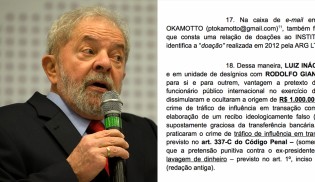 Veja na íntegra a denúncia feita pela Lava Jato de SP contra Lula