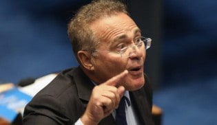 Com 14 procedimentos criminais, Renan perde 1ª batalha, mas ainda briga para presidir o senado (Veja o Vídeo)