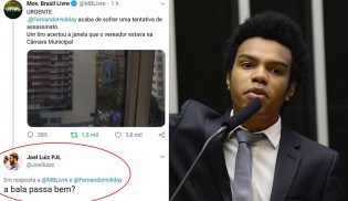 Advogado que diz defender oprimidos debocha de vereador negro alvo de disparo: "a bala passa bem?"