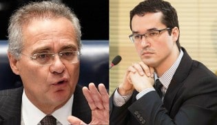 Na mais sórdida inversão de valores, Renan ameaça Deltan