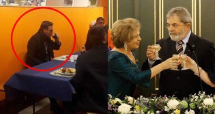 Flagrante: Bolsonaro dispensa cartão corporativo e almoça “bandejão” em Davos
