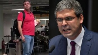 Condenado e sem mandato, Lindbergh não consegue mais ter sossego em aeroportos (Veja o Vídeo)