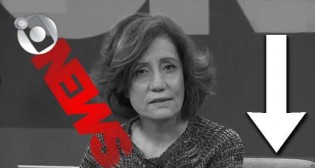 Queda mês a mês na audiência da Globo News impõe estado de pânico na emissora