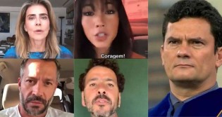 Artistas comprometidos com a nação fazem apelo em apoio a Lei Anticrime de Sérgio Moro (Veja o Vídeo)