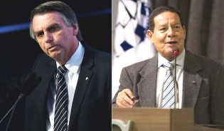 Bolsonaro e Mourão: vinho e vinagre