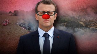 Boca fechada não entra mosca, Macron!